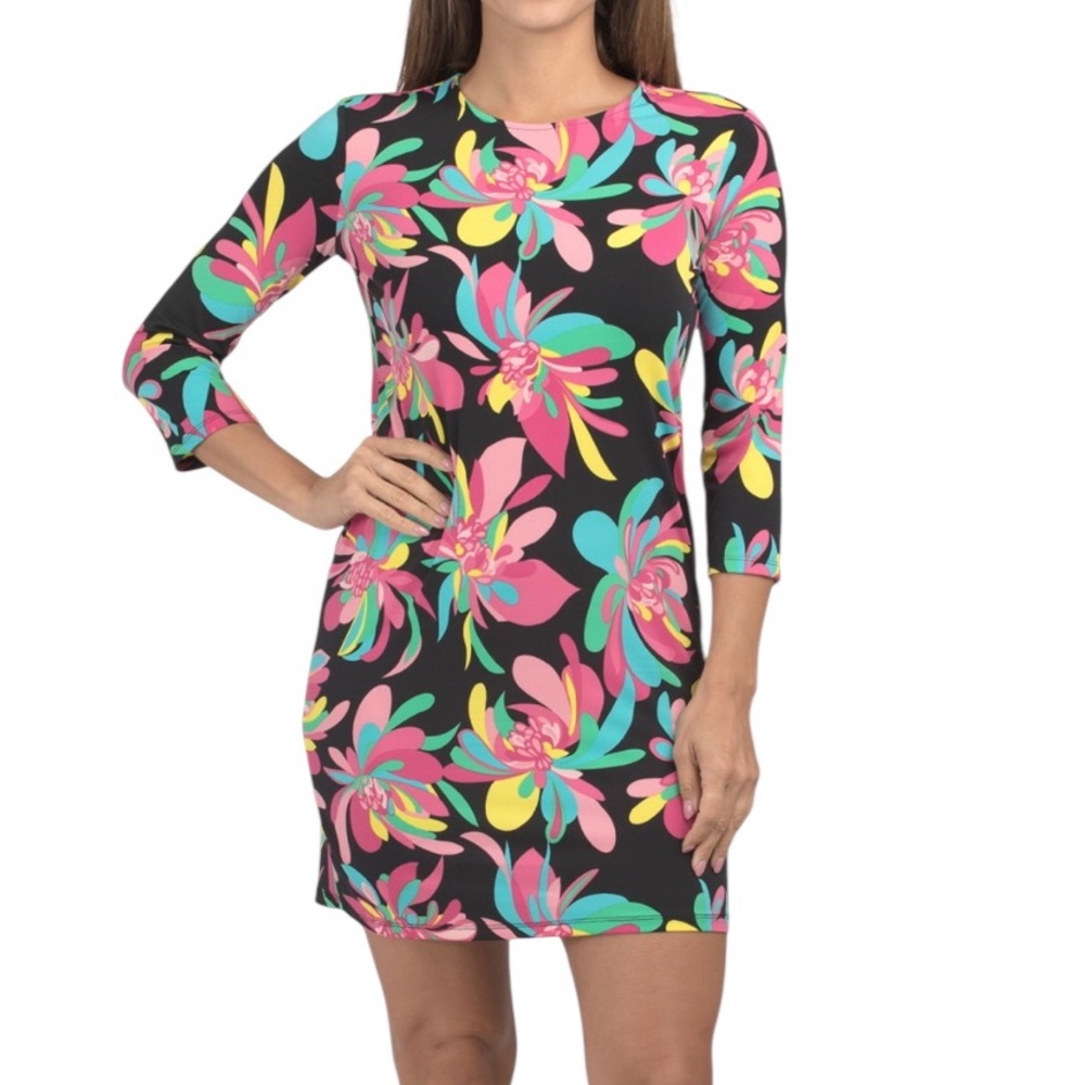 Trina Turk Floral Multicolor Dress